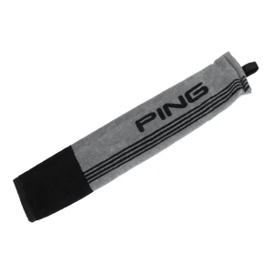 PING Trifold towel grey black